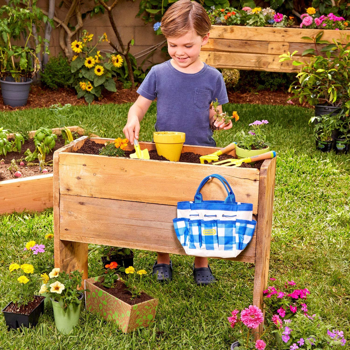 Little Tikes Growing Garden Hand Tools &amp; Bag