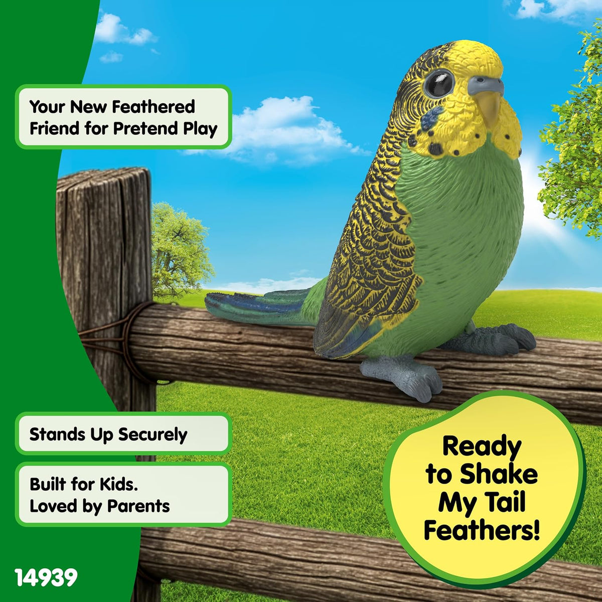 SCHLEICH Budgie figure 14939 – view 5