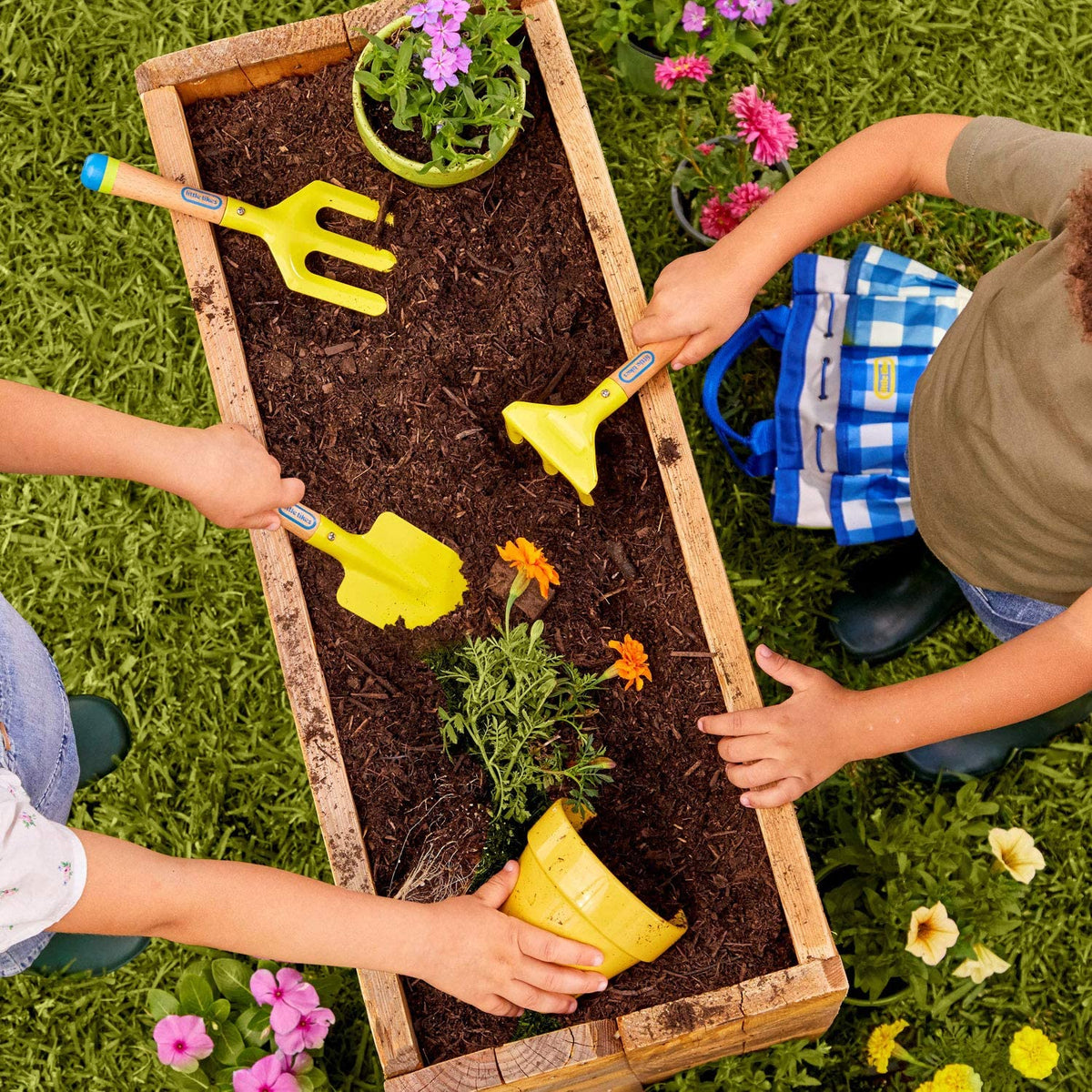 Little Tikes Growing Garden Hand Tools &amp; Bag