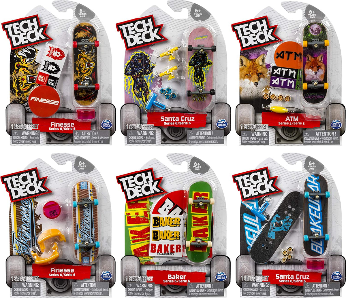 Tech Deck 96mm Fingerboards 4 Pack