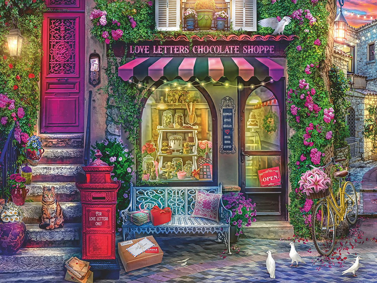 Ravensburger Love Letters Chocolate Shop 1500pc