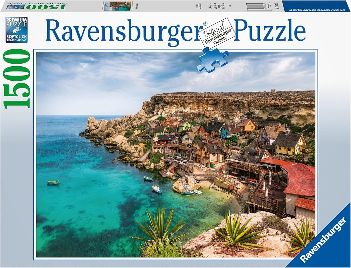 Ravensburger Popeye Village Malta 1500 Jigsaw Puzzle