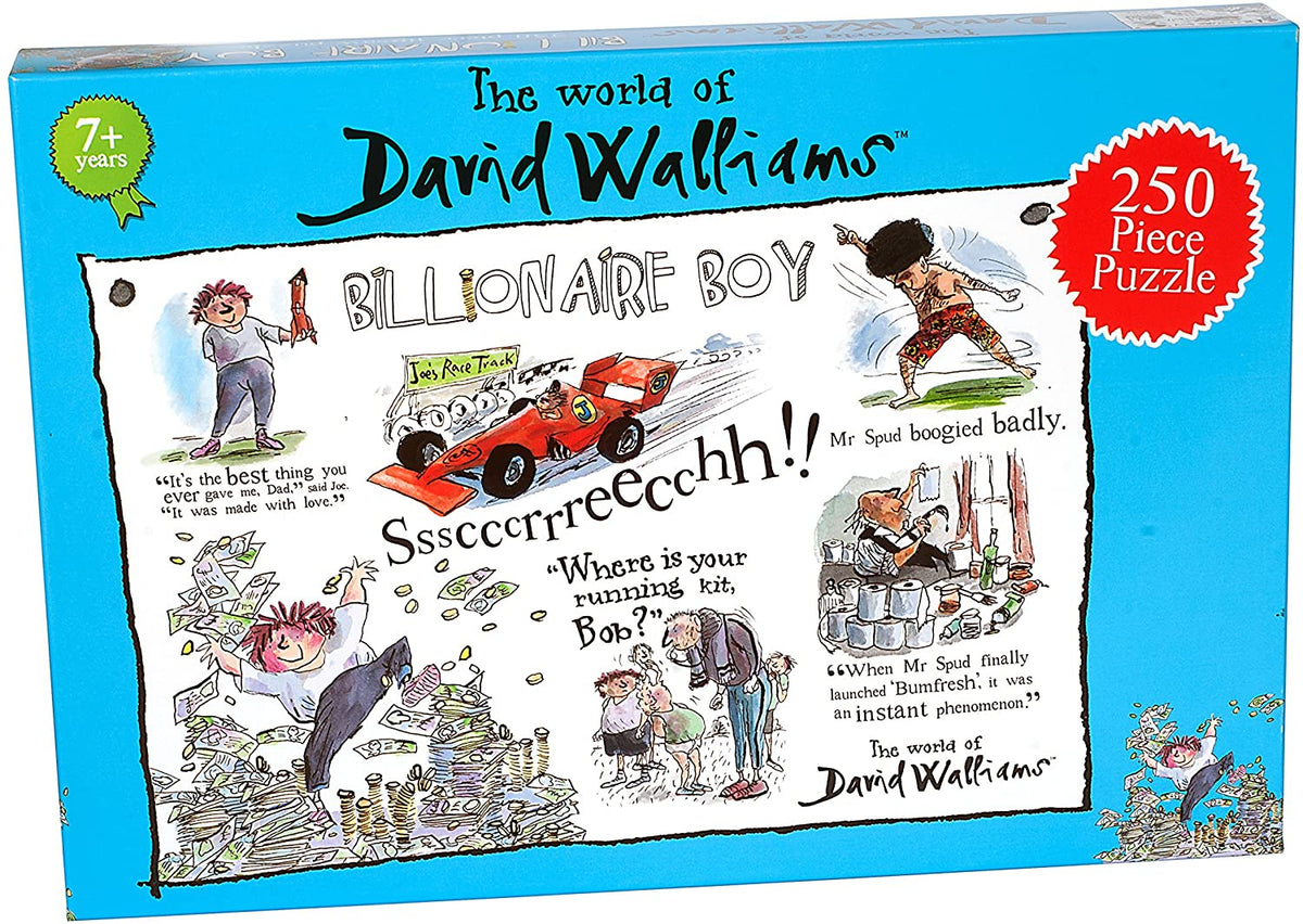 The World of David Walliams Assorted 250 piece Puzzle