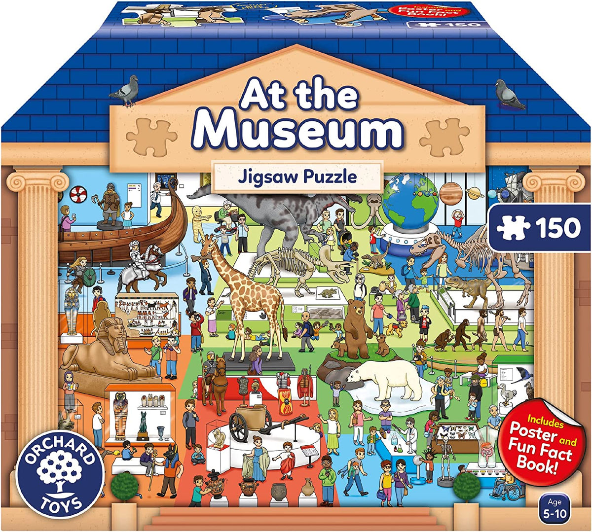 Orchard Toys At The Museum Jigsaw Puzzle 150-Piece