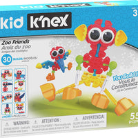 Kid K'NEX 30 Model Zoo Friends Building Set