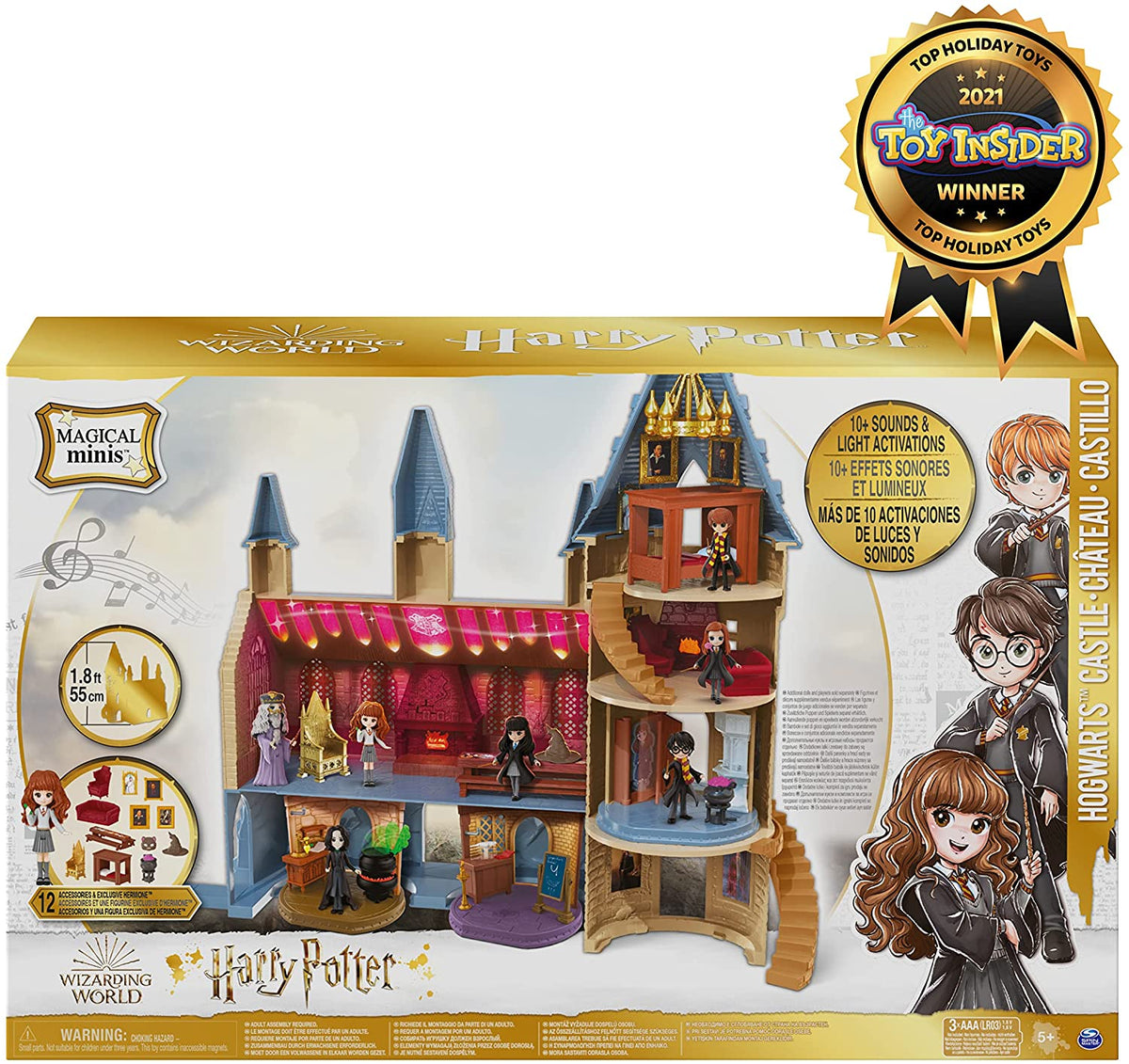 Wizarding World Magical Minis Hogwarts Castle with 12 Accessories