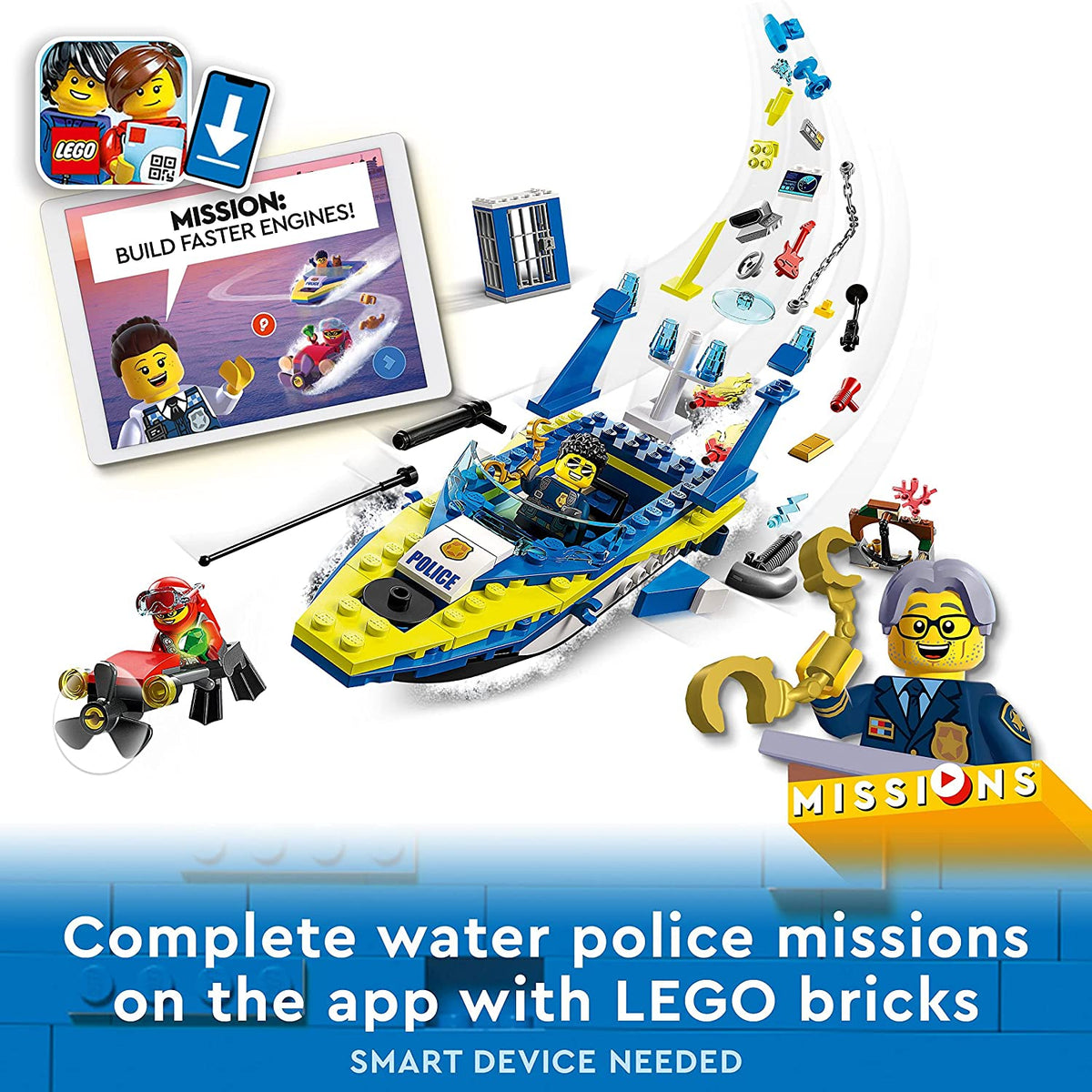 LEGO 60355 City Water Police Detective Missions