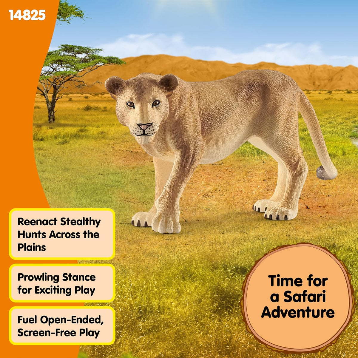 SCHLEICH Lioness figure 14825 – view 5