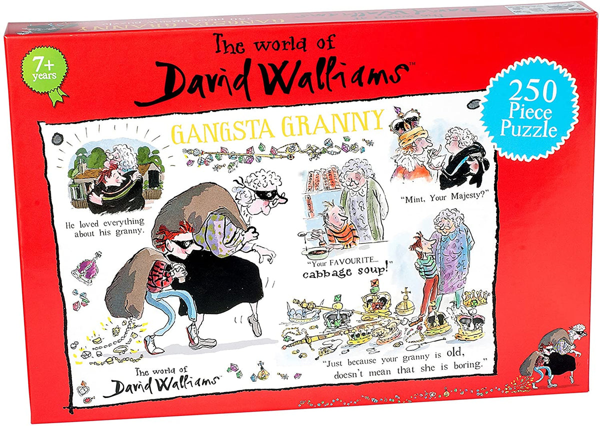 The World of David Walliams Assorted 250 piece Puzzle