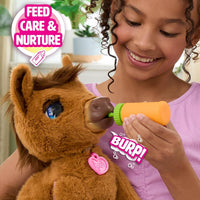 FurReal Penny the Feed and Prance Pony interactive plush pony with bottle – view 6
