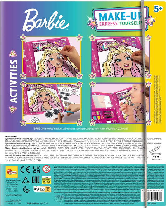 Lisciani Barbie Make-Up Book with make-up set and mirror – view 2