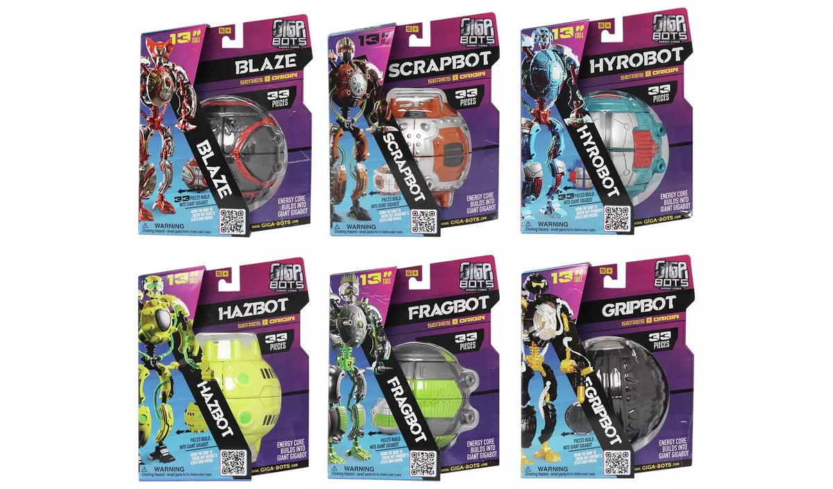 Giga Bots Energy Core Figures