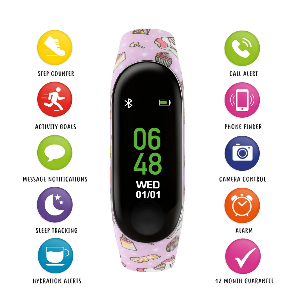 Tikkers Unicorn Sili Activity Tracker