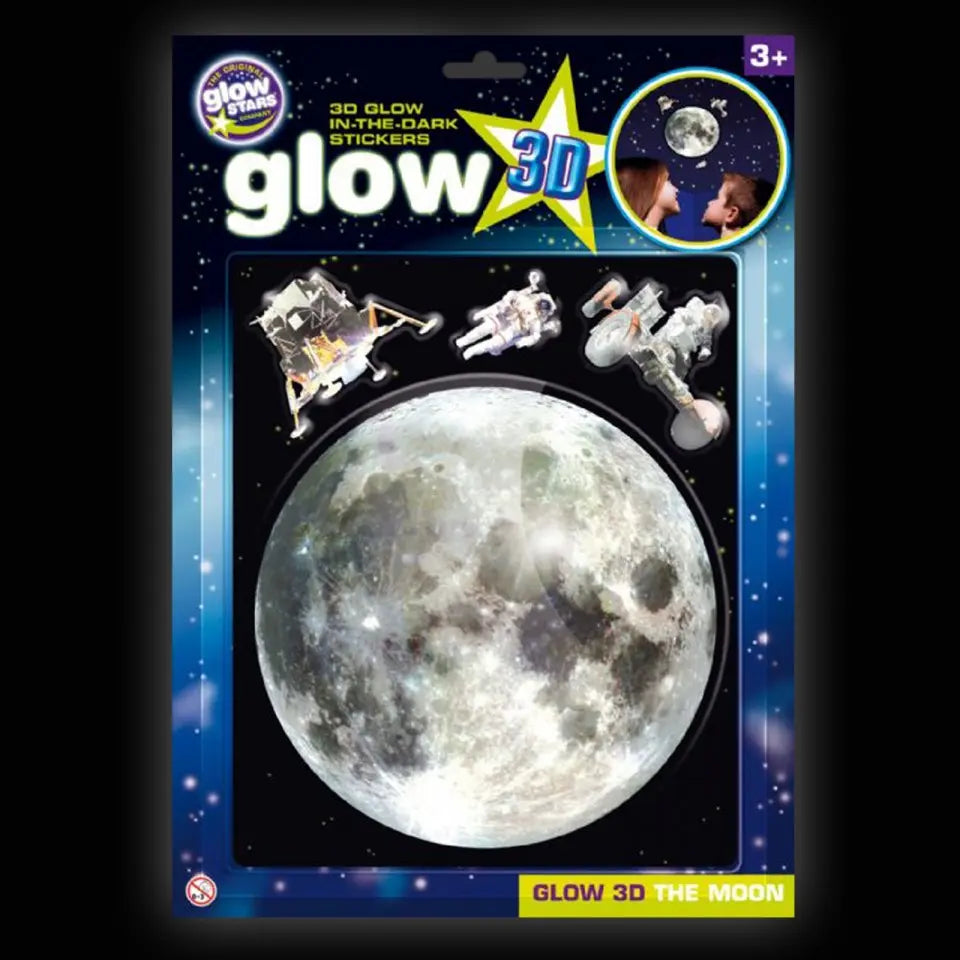 Glow 3D The Moon B8106