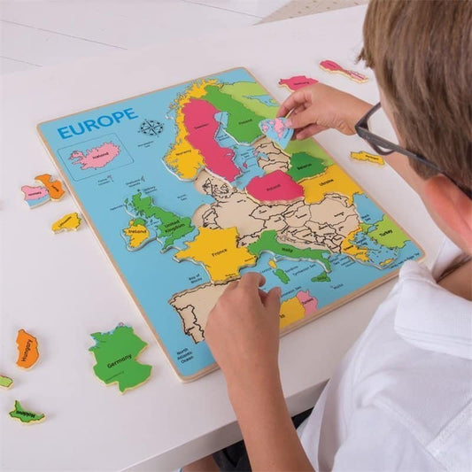 Map of Europe Jigsaw Puzzle