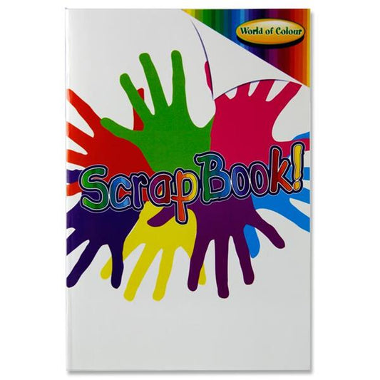 Woc A4 60pg Scrapbook 5 Asst Colour Pages