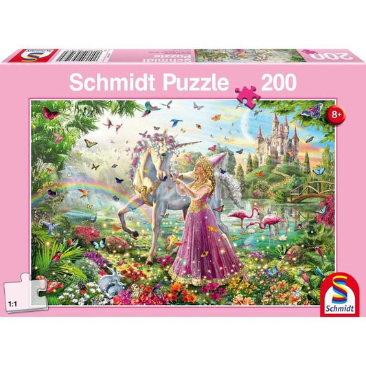 Schmidt Fairy in the Enchanted Forest 200 Piece Jigsaw Puzzle box front