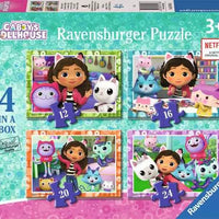 Ravensburger Gabby’s Dollhouse 4 in a Box Jigsaw Puzzle