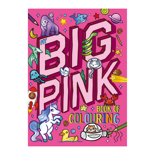 My Big Pink Book of Colouring