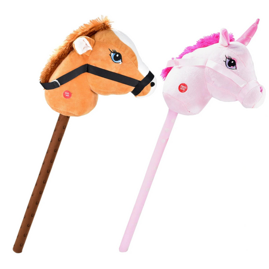 Hobby Horse &amp; Unicorn With Sound Assorted