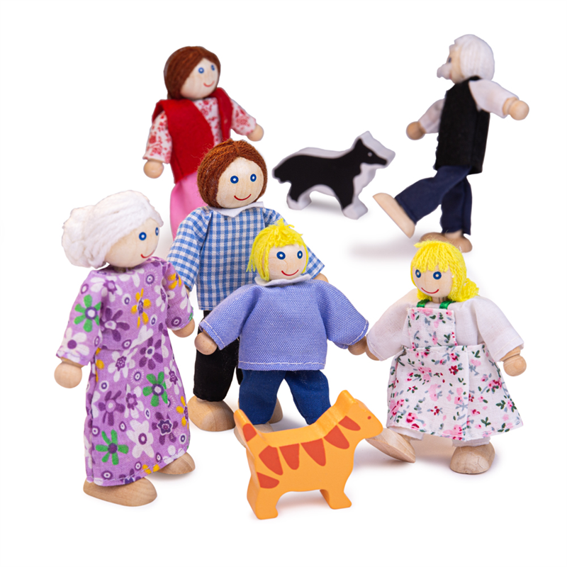 Bigjigs Doll Family