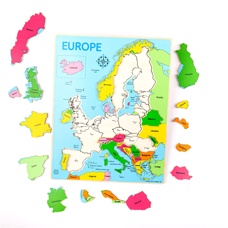 Map of Europe Jigsaw Puzzle