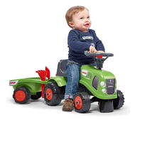 Falk Baby Claas Ride-On Tractor with Trailer