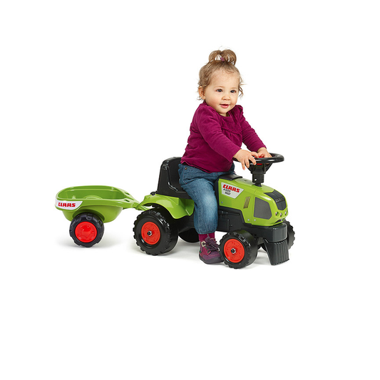 Falk Baby Claas Ride-On Tractor with Trailer