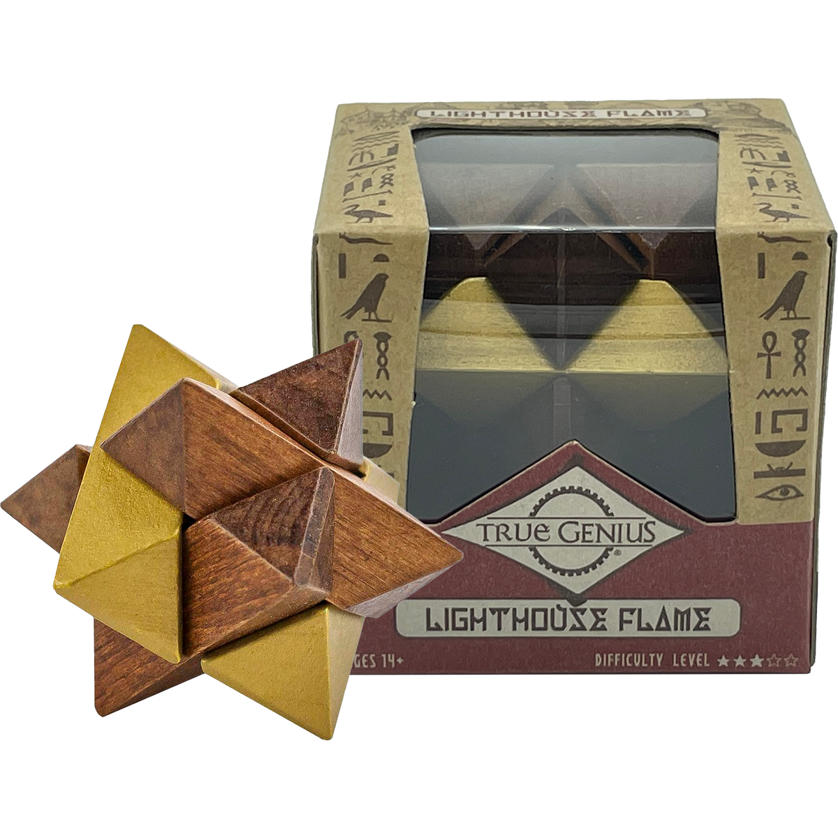 Project Genius True Genius Lighthouse Flame Brain Teaser Puzzle – product view