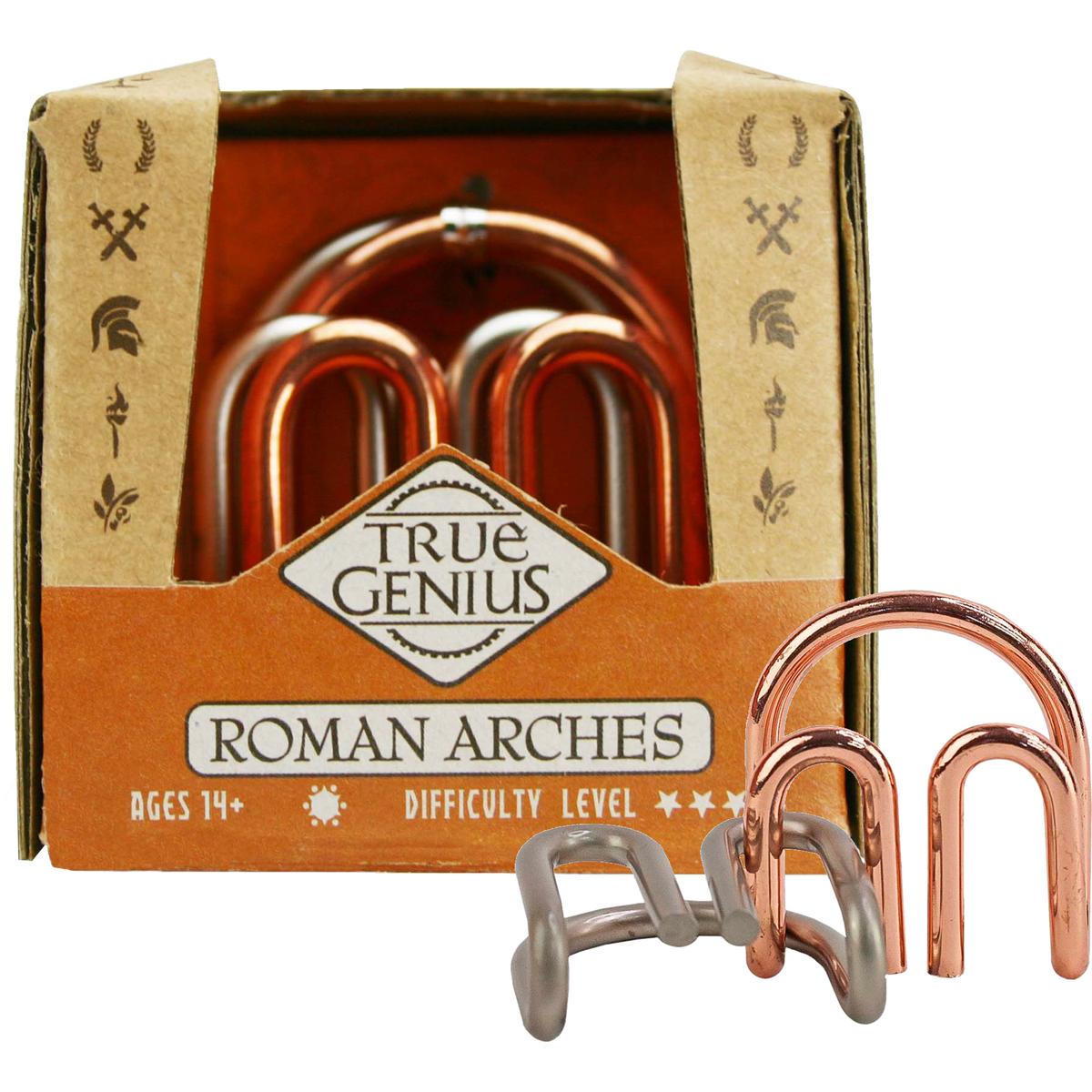 Project Genius True Genius Roman Arches Brain Teaser Puzzle – product view