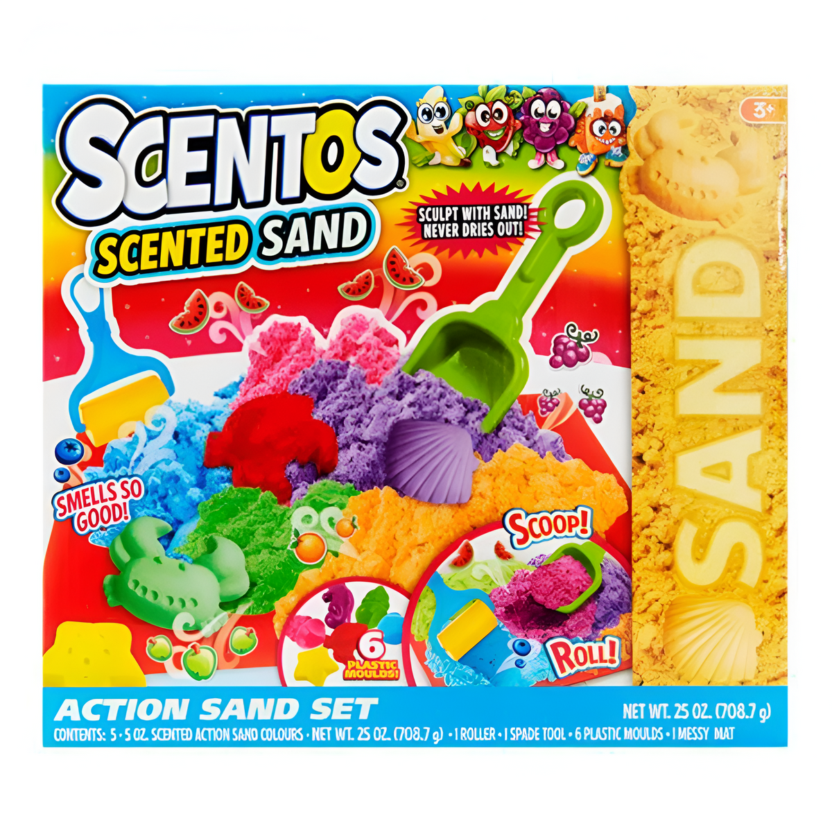 Scentos Scented Action Sand Set 14 Pieces