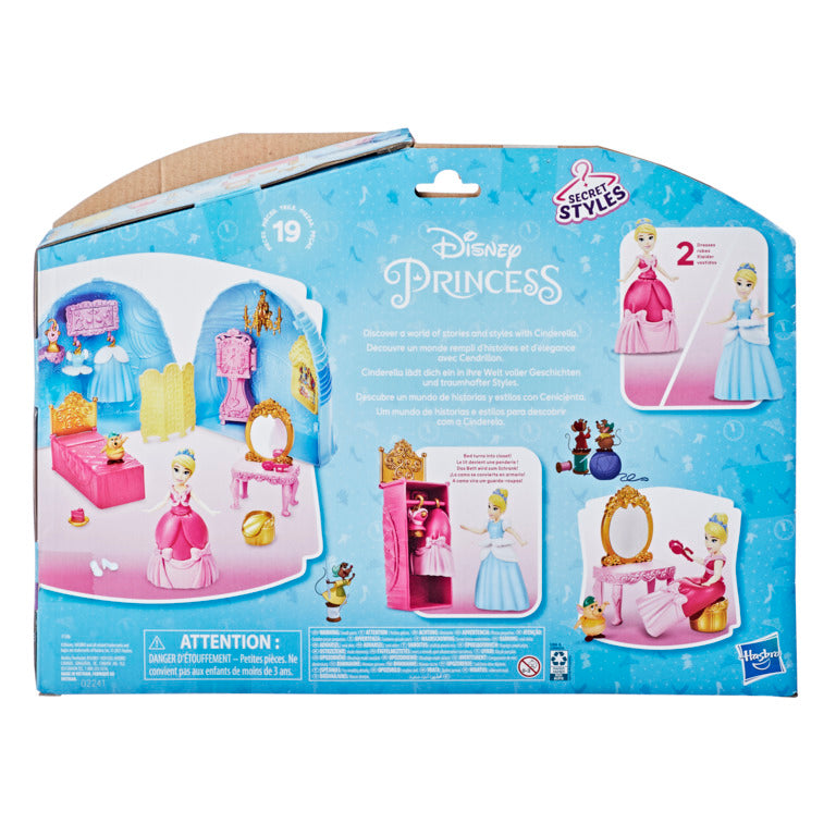 Disney Princess Secret Styles Cinderella Story Skirt Playset