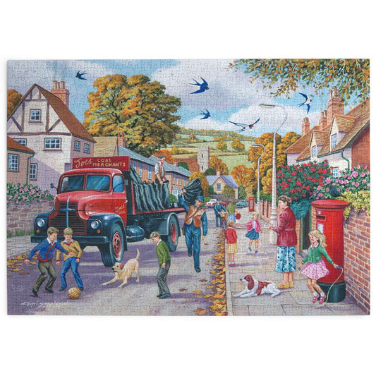 House of Puzzles Coalman Delivery 1000 Piece Jigsaw Puzzle image 2