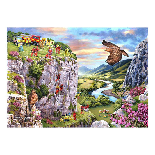 House of Puzzles Everyday Heroes 1000 Piece Jigsaw Puzzle image 2