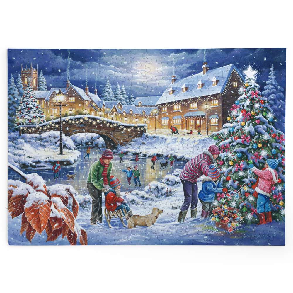 House of Puzzles Twinkling Lights BIG 250 Piece Jigsaw Puzzle image 2