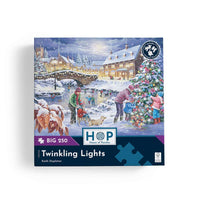 House of Puzzles Twinkling Lights BIG 250 Piece Jigsaw Puzzle image 3