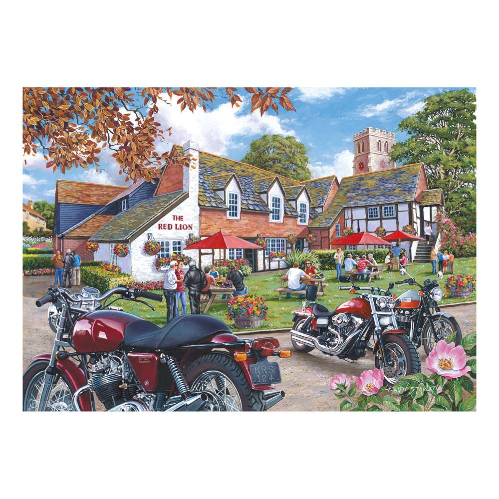 House of Puzzles Tales from the Tavern 4 x 500 Piece Jigsaw Puzzles image 3