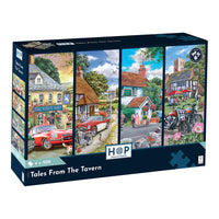 House of Puzzles Tales from the Tavern 4 x 500 Piece Jigsaw Puzzles box front