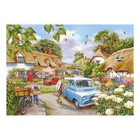 House of Puzzles Village Life 4 x 500 Piece Jigsaw Puzzle image 3