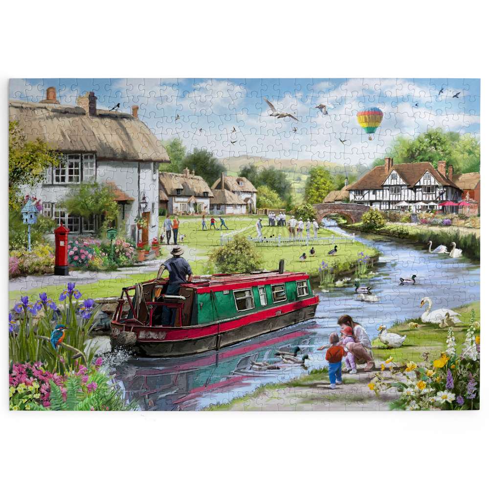 House of Puzzles Passing Through 500 Piece Jigsaw Puzzle image 2