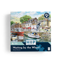 House of Puzzles Waiting by the Wharf 500 Piece Jigsaw Puzzle image 3