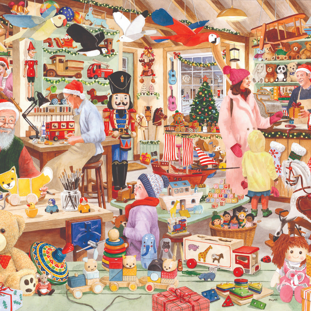 House of Puzzles No.22 Toymaker's Workshop 1000 Piece Jigsaw Puzzle image 3
