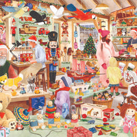 House of Puzzles Toymaker's Workshop BIG 500 Piece Jigsaw Puzzle image 3