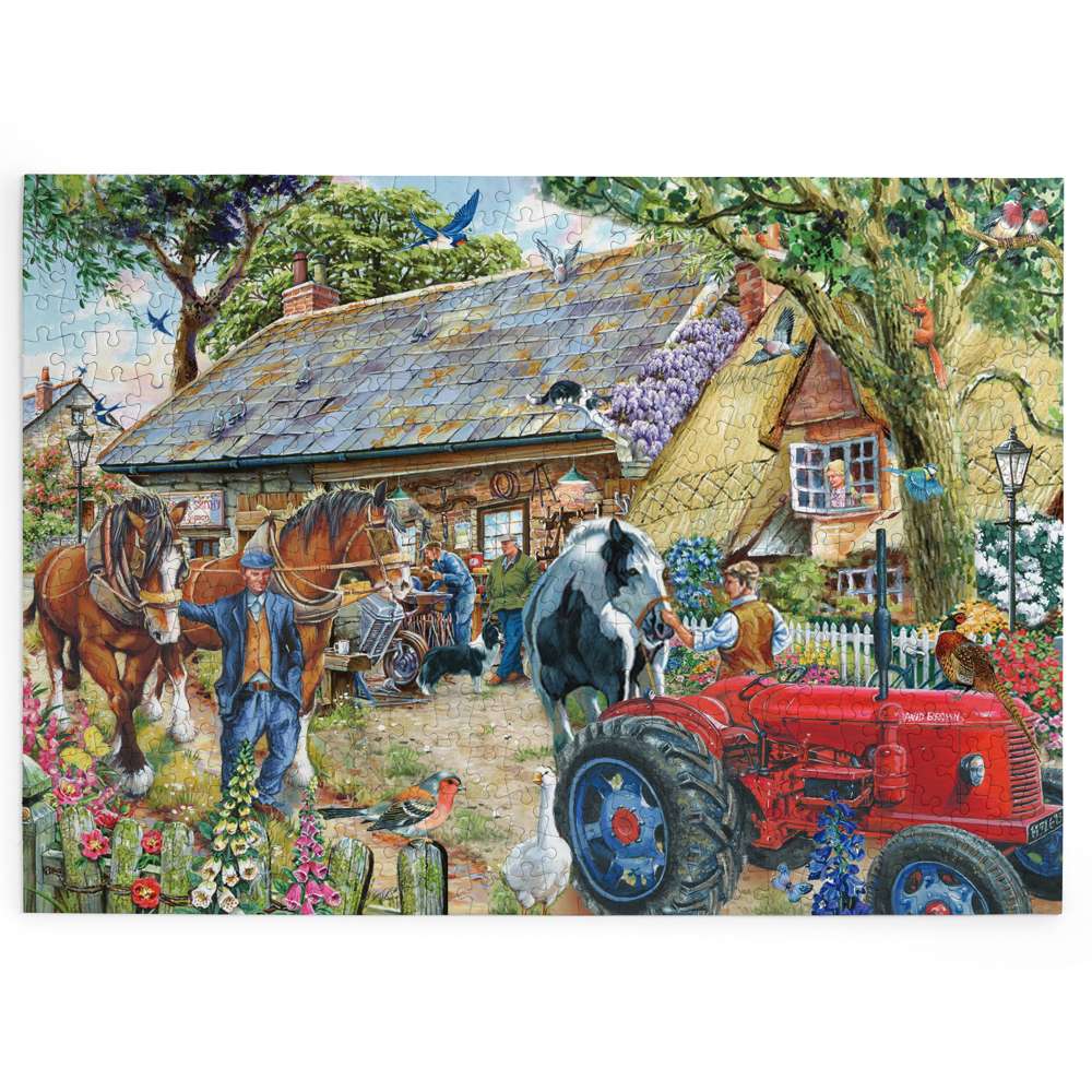 House of Puzzles Forge and Fix BIG 500 Piece Jigsaw Puzzle image 2