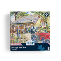 House of Puzzles Forge and Fix BIG 500 Piece Jigsaw Puzzle image 4