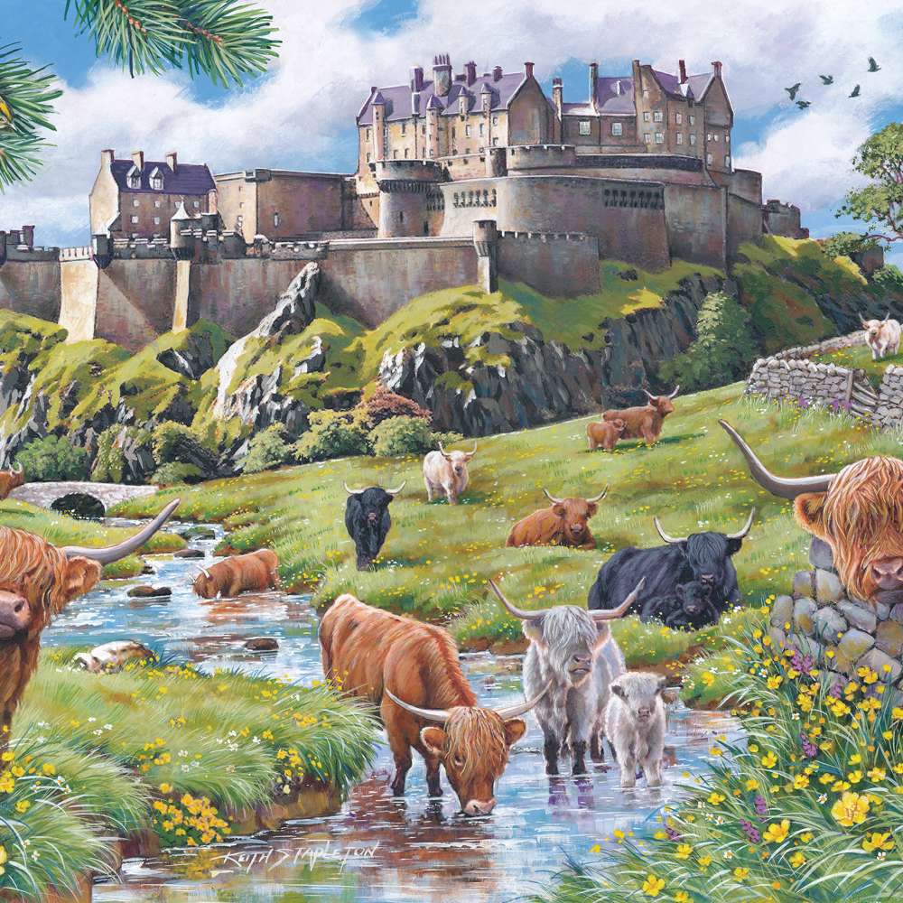 House of Puzzles Stirling Castle 1000 Piece Jigsaw Puzzle image 3