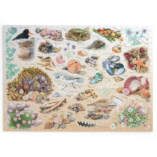 House of Puzzles Sea Shore BIG 500 Piece Jigsaw Puzzle image 2