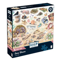 House of Puzzles Sea Shore BIG 500 Piece Jigsaw Puzzle box front