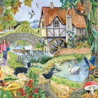 House of Puzzles The Old Mill House 500 Piece Jigsaw Puzzle image 3