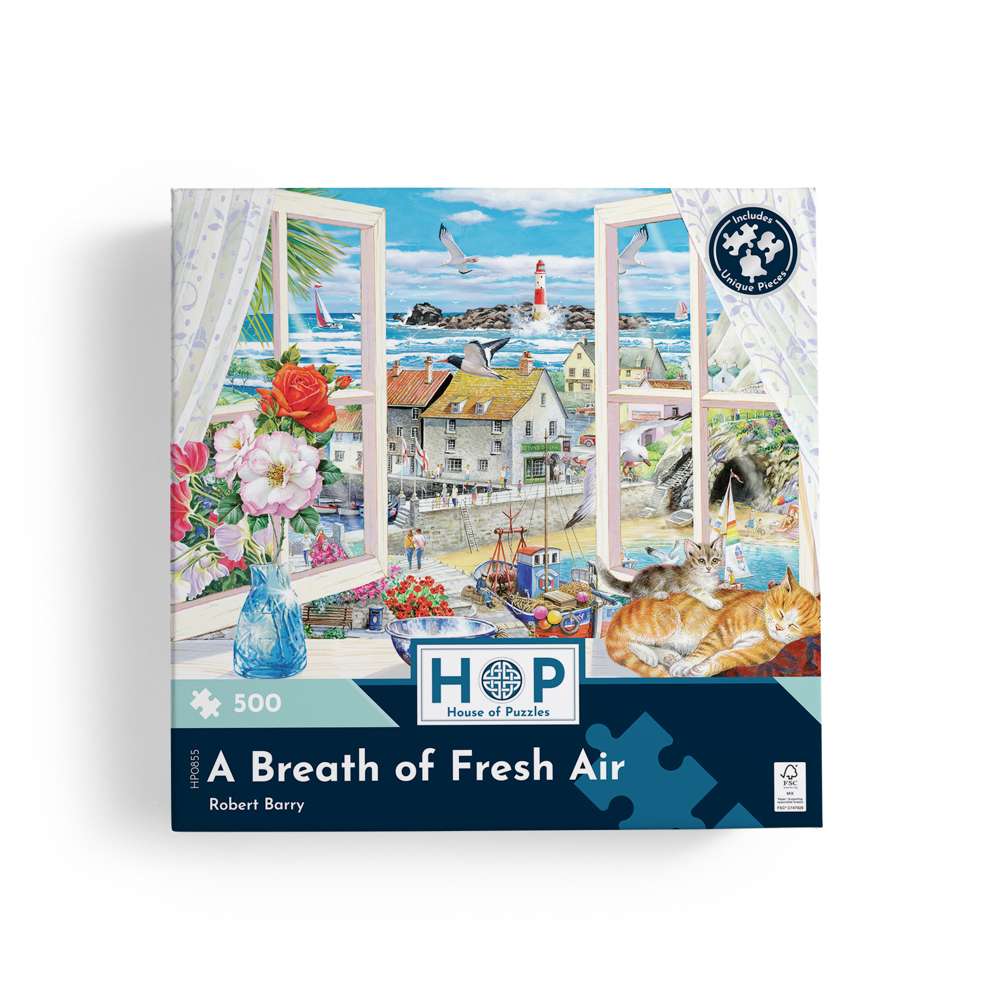 House of Puzzles A Breath of Fresh Air 500 Piece Jigsaw Puzzle image 4